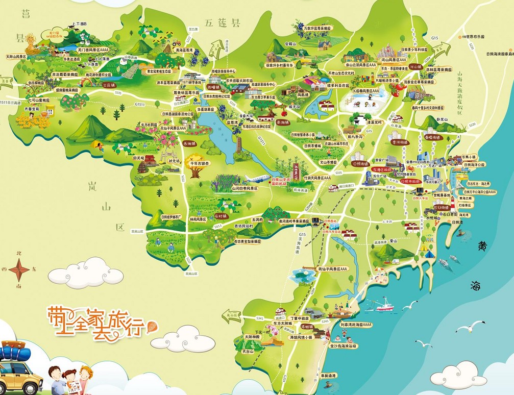 井冈山景区使用手绘地图给景区能带来什么好处？
